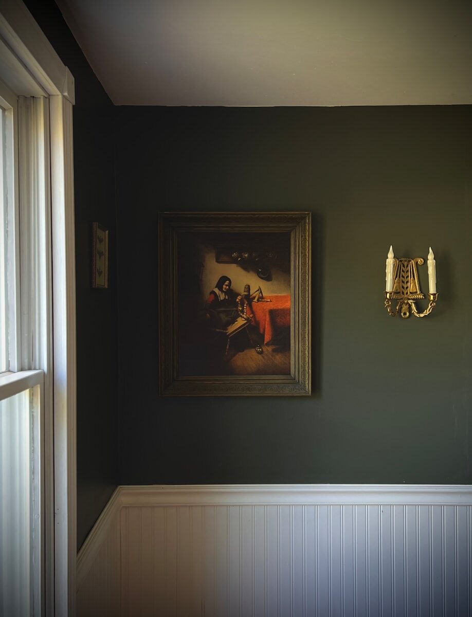a painting on a wall
